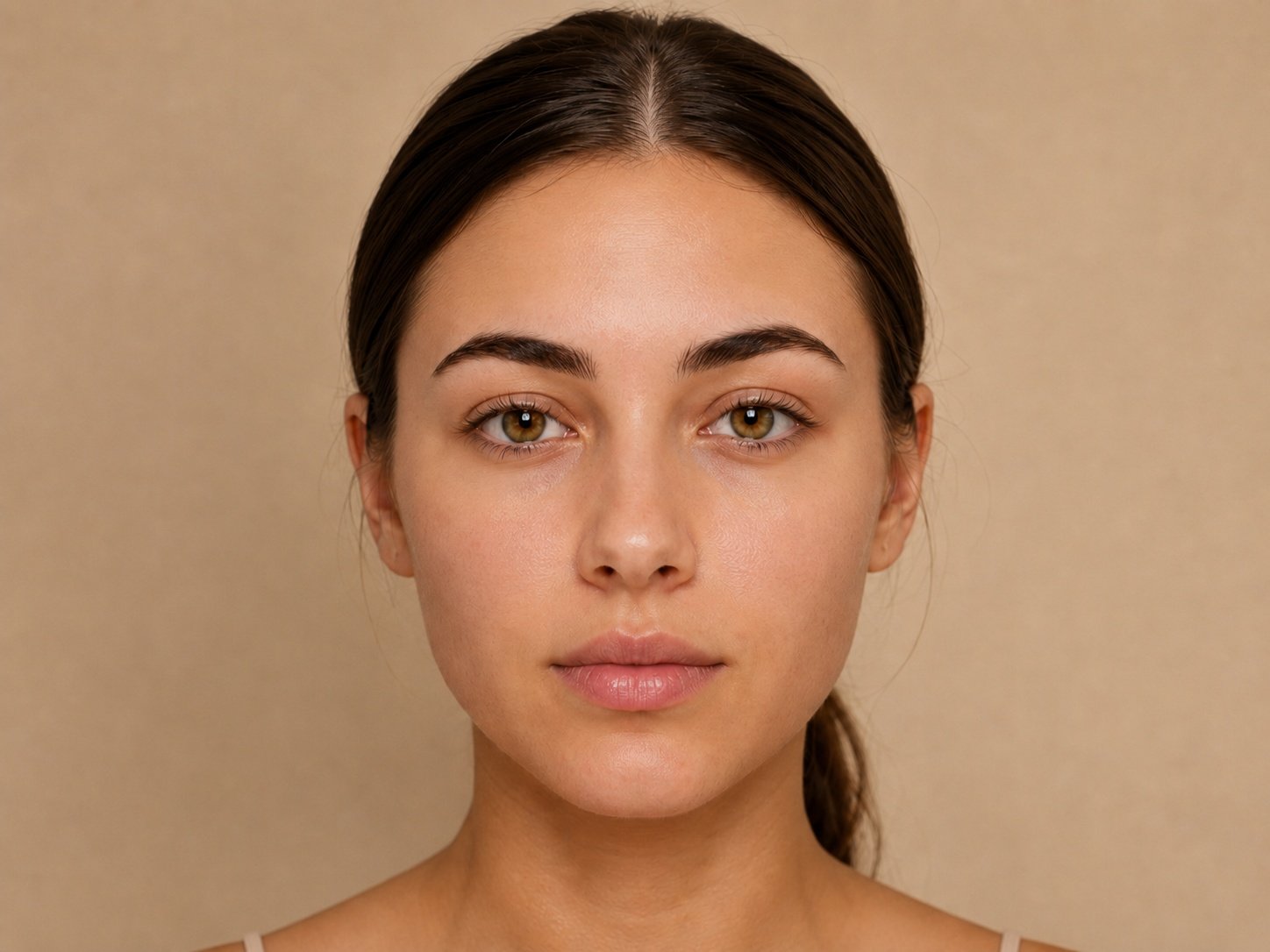 After clearer skin texture result